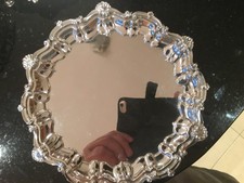 Rare Sterling Silver Card Tray