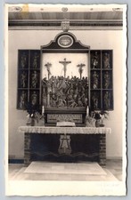 RPPC Otto Hemstedt Leck Bible Matthews 22:4 Catholic Alter Postcard - C10