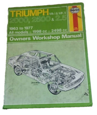 Haynes Manual 336 Triumph