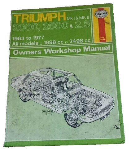 Haynes manual 336 triumph - 336,
