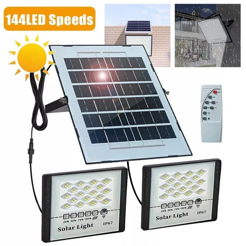 Solar powered led double - powered,