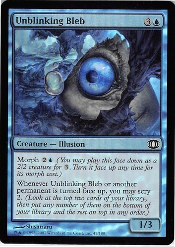 Unblinking bleb foil common - bleb, common*