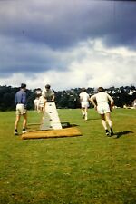 AIR CADETS & VAULTING HORSE AT AIR SHOW - Original 35mm SLIDE (1970s)