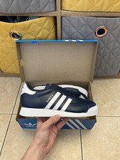 Adidas Originals Samoa Trainers Shoes Navy Blue White BNIB Size 8.5uk JH9076