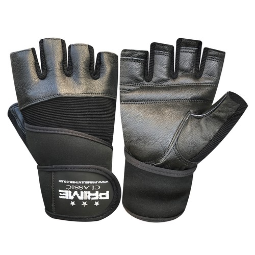 Weight lifting leather - , padded