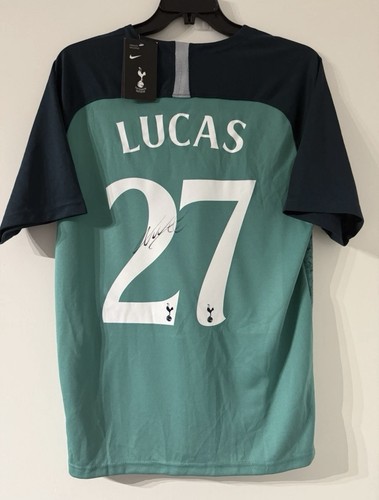 Lucas moura hand signed - lucas,