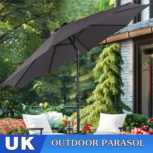 Garden parasol sun shade - 3m,