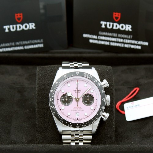 Tudor black bay chrono inter - black,