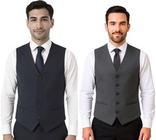Mens Wool Mix Waistcoat