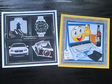 Set of 2 x BIRTHDAY GREETING