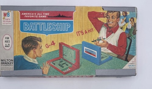 Vintage battleship board game - vintage,