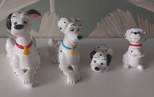 Disney Dalmations  Pongo, Perdy & 2 Pups 