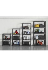 4 Tier Plastic Shelving Unit