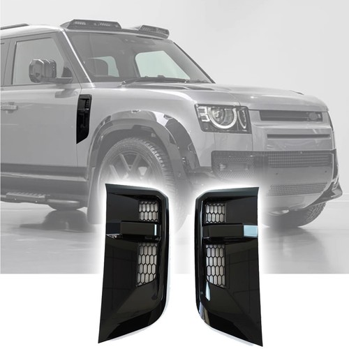 Glossy black side air - black, vent