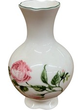 Rosina China Nottingham Roses Vase Floral Design Fine Bone China