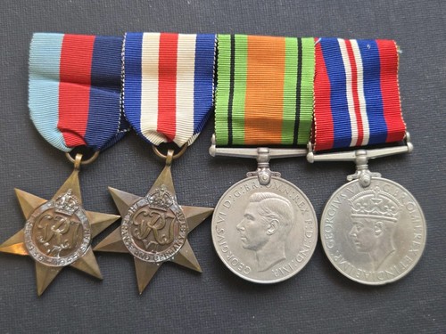 Wwii british medal group - wwii,