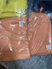 Trapstar Womens Iron gate Batwing Tracksuit - Washed Orange - Size Small