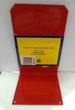 Pair Metal Bookend Book Stops