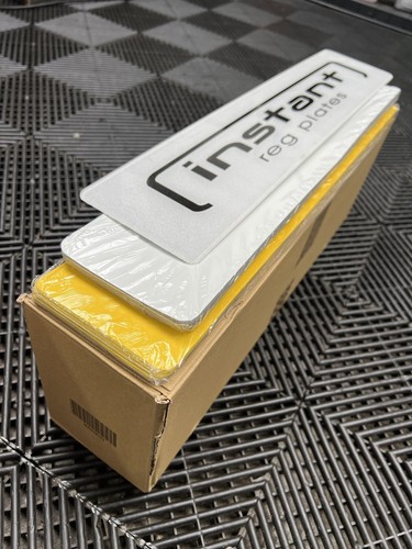 Number plate starter kit - kit,