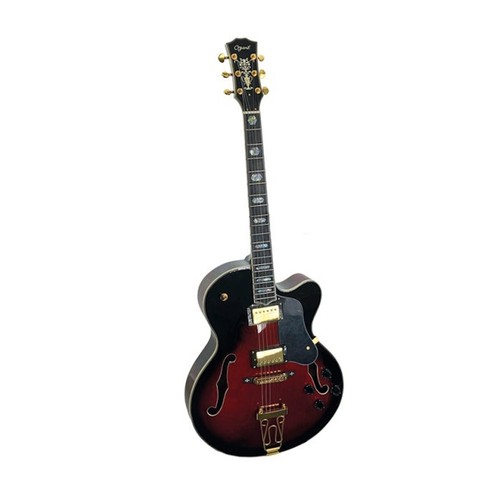 Ozark jazz guitar flamed - ozark,