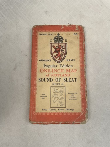 Vintage ordnance survey - ordnance,