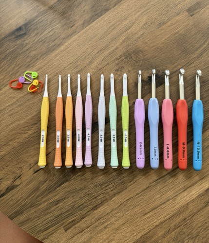 Set crochet hooks - set, 13