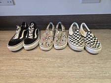 Vans Shoes Bundle 3 Pairs UK 6