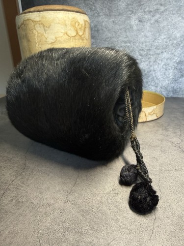 Vintage genuine black - mink, fur