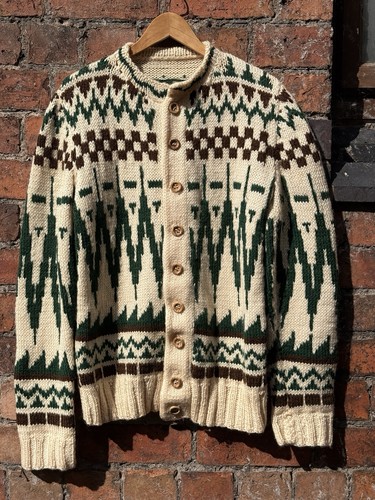 Vintage cardigan patterned - vintage,