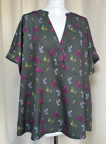 Shein lune ladies blouse - 🐱,