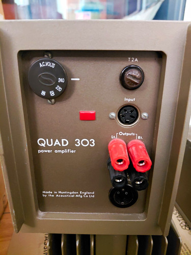 Quad 303 grey stereo - 303,