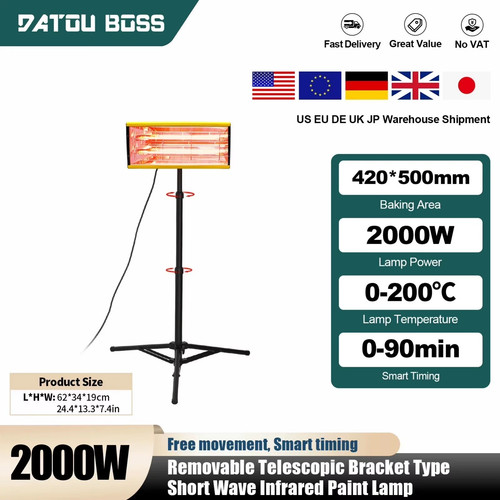 Infrared 2000w paint curing - infrared,