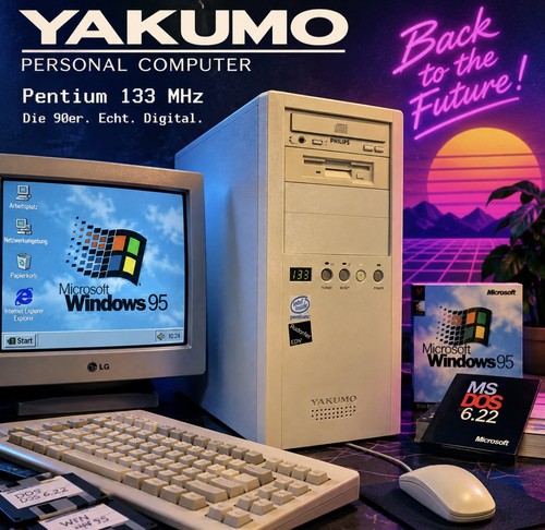 Yakumo retro intel pentium - retro, pc