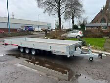 DROP SIDE FLAT BED 20 ft x