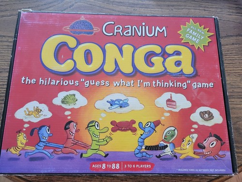 Cranium conga game opened - cranium,