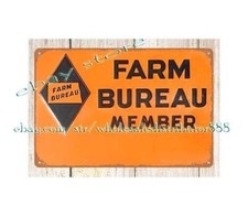 FARM BUREAU MEMBER metal tin