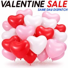 500 LOVE HEART SHAPE BALLOONS