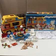 Complete Playmobil 3148 Camper Van Set