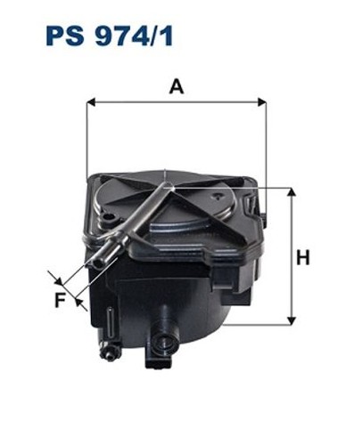 Fits filtron 974 fuel - filtron, 974/1