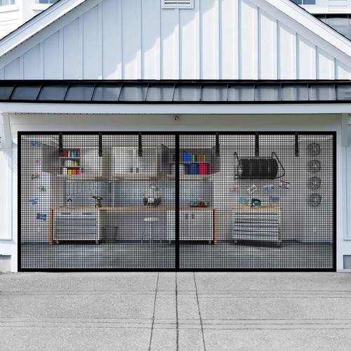 Garage door screen for - screen,