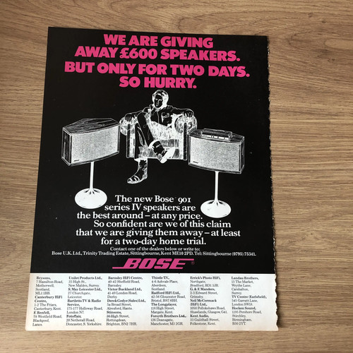 Hifis02 magazine advert - magazine, 11x8