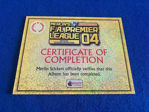 Merlin premier league 2004 - merlin,