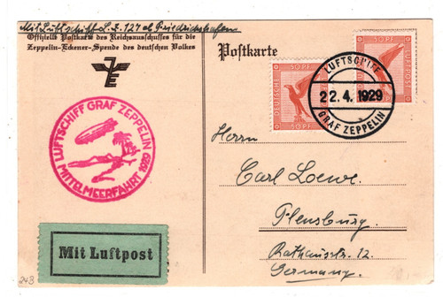 Graf zeppelin air mail - graf,