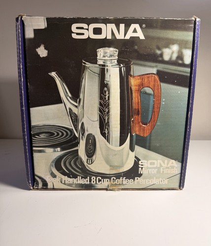 Vintage sona coffee - coffee, percolator