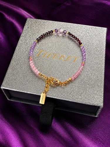 Pink tourmaline amethyst - pink, &