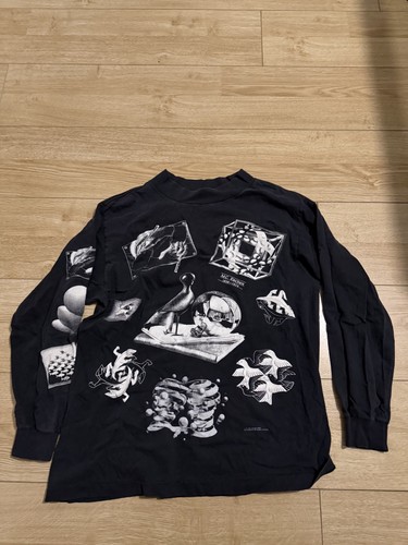 Escher vintage shirt long - mc,