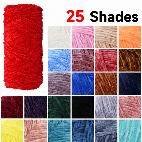 100g roll skein yarn shiny - 100g/roll,