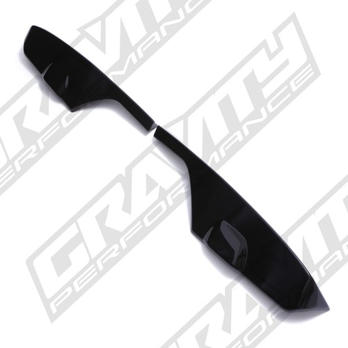 Rear spoiler gloss black - gloss, barn