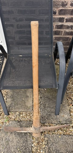 Vintage pickaxe chipping - pickaxe,