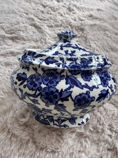 Vintage Burleigh Arden Staffordshire lidded Sugar Bowl. VGC No Chips